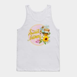 Sweet honey cute design Tank Top